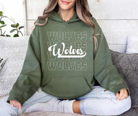 Custom Mascot Name Hoodie, School Mascot Shirt, Team Mascot Hoodie