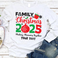 Family Christmas 2025 Making Memories Together Long Sleeve Shirt, Christmas Family Shirt, Christmas Group Tee