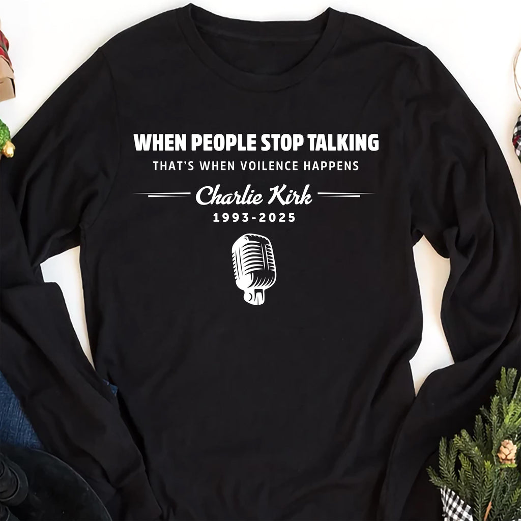 Justice for Charlie Long Sleeve Shirt, A True Patriot Charlie Kirk Shirt, Charlie Kirk Is My Hero Tee