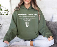 Justice for Charlie Hoodie, A True Patriot Charlie Kirk Shirt, Charlie Kirk Is My Hero Hoodie