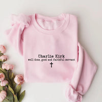Justice for Charlie Sweatshirt, A True Patriot Charlie Kirk Shirt, Charlie Kirk Is My Hero Sweatshirt