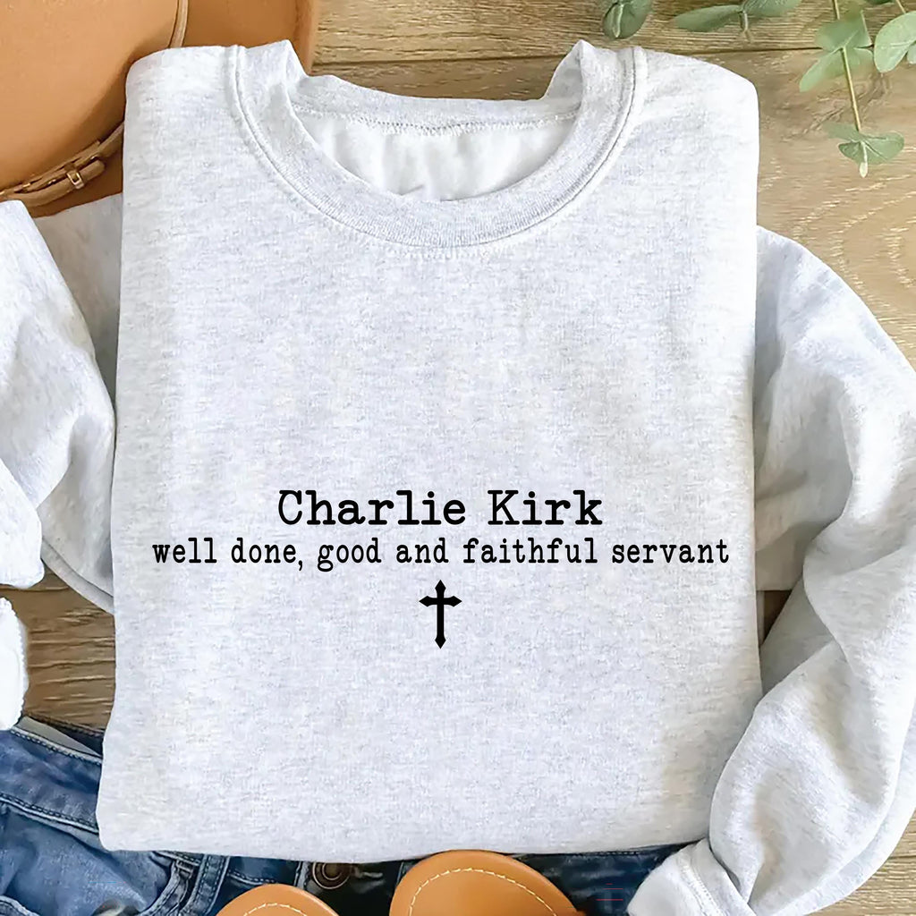 Justice for Charlie Sweatshirt, A True Patriot Charlie Kirk Shirt, Charlie Kirk Is My Hero Sweatshirt