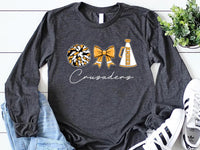 Custom Cheer Mom Long Sleeve Shirt, Personalized Cheer Mama Gift Shirt, Cheerleader Tee