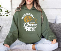 Cheer Mom Hoodie, Custom Cheer Shirt, Unisex Custom Name Hoodie