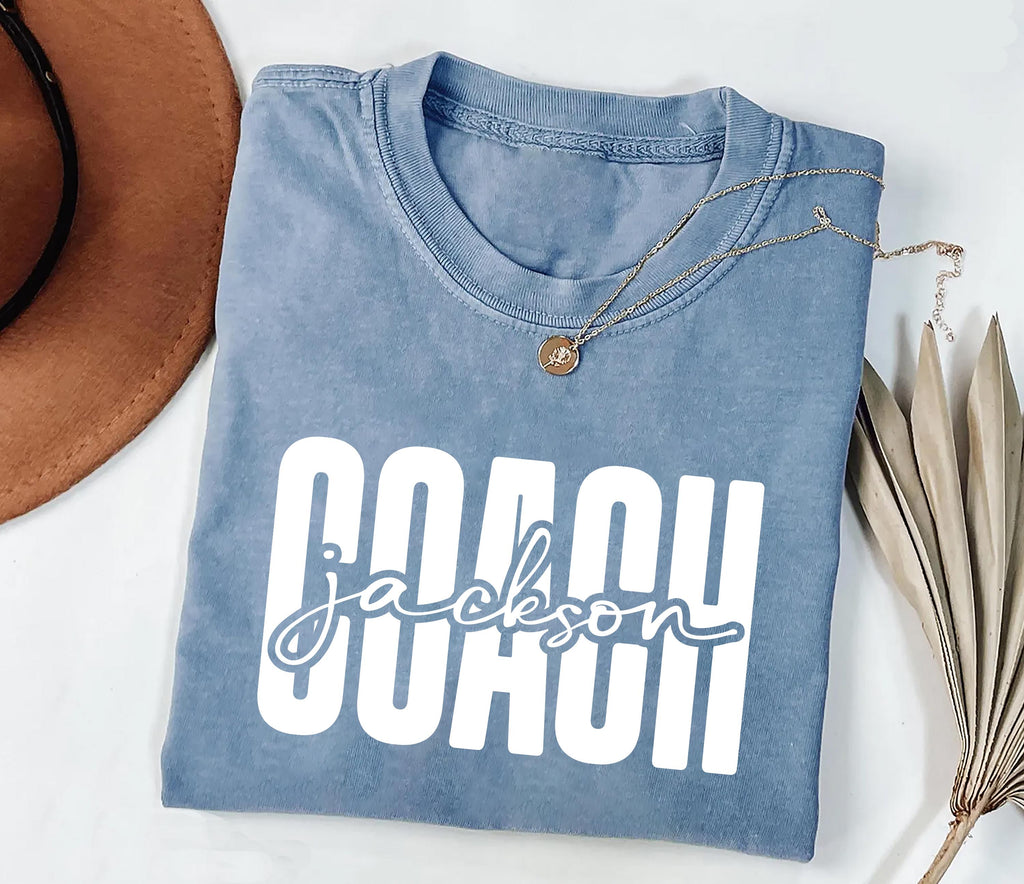Personalized Coach Shirt, Custom Coach Gift Shirt, Cheer Coach Tee