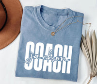 Personalized Coach Shirt, Custom Coach Gift Shirt, Cheer Coach Tee