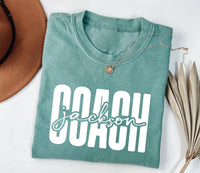 Personalized Coach Shirt, Custom Coach Gift Shirt, Cheer Coach Tee