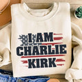 Justice for Charlie Sweatshirt, A True Patriot Charlie Kirk Shirt, Charlie Kirk Is My Hero Sweatshirt