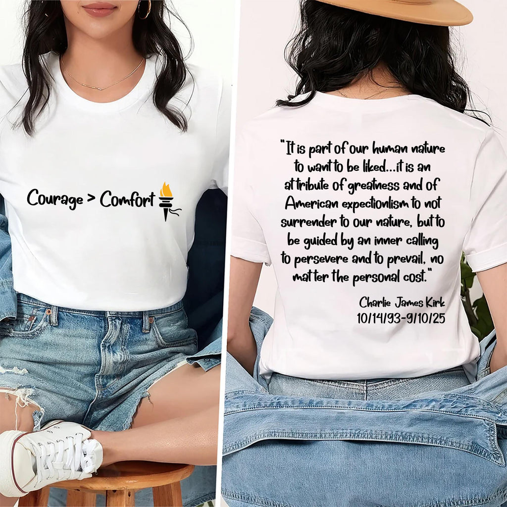Charlie Kirk Freedom Sweatshirt, A True Patriot Charlie Kirk Shirt, Charlie Kirk Is My Hero Sweatshirt, Front Back