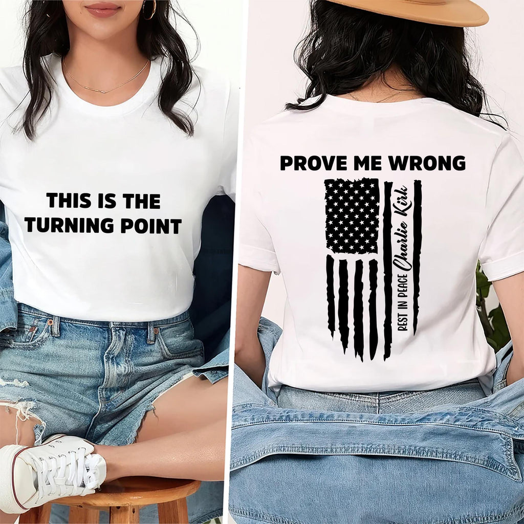 Charlie Kirk Freedom Sweatshirt, A True Patriot Charlie Kirk Shirt, Charlie Kirk Is My Hero Sweatshirt, Front Back
