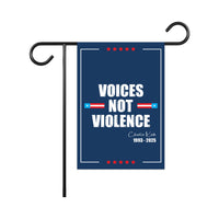 Justice for Charlie Garden Flag, A True Patriot Charlie Kirk Yard Flag, Charlie Kirk Is My Hero Outdoor Flag, Charlie Kirk Freedom Flag
