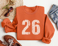 Custom Football Number Sweatshirt, Personalized Custom Number Shirt, College Football Sweatshirt