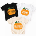 Personalized Pumpkin Baby Shirt, Custom Fall Baby Bodysuit, Cute Fall Toddler Shirt, Pumpkin Baby Tee, Autumn Baby Outfit, Thanksgiving Gift