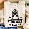 Custom Football Sweatshirt, Personalized Game Day Shirt, Football Fan Sweatshirt