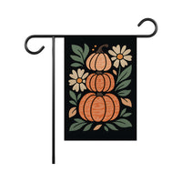 Anti-Trump Autumn Pumpkin Protest Garden Flag, Thanksgiving Resist Fascism Yard Flag, Subtle Political Decor, Harvest Fall Outdoor Flag