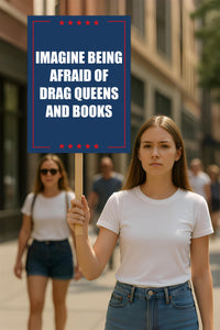 No Kings In America Protest Sign, Anti-Trump Resistance, Democracies Have No Kings Political Activist Poster, Resist Fascism Rally Sign