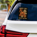 Anti-Trump Resist Fascism Halloween Fall Vinyl Sticker, Resist Hate Decal, Resist Racism, Resist Fascism Car Bumper Sticker, 6