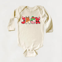 Custom Christmas Kids Shirt, Personalized Christmas Name Shirt, Toddler Christmas Tee
