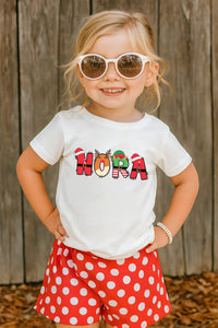 Custom Christmas Kids Shirt, Personalized Christmas Name Shirt, Toddler Christmas Tee