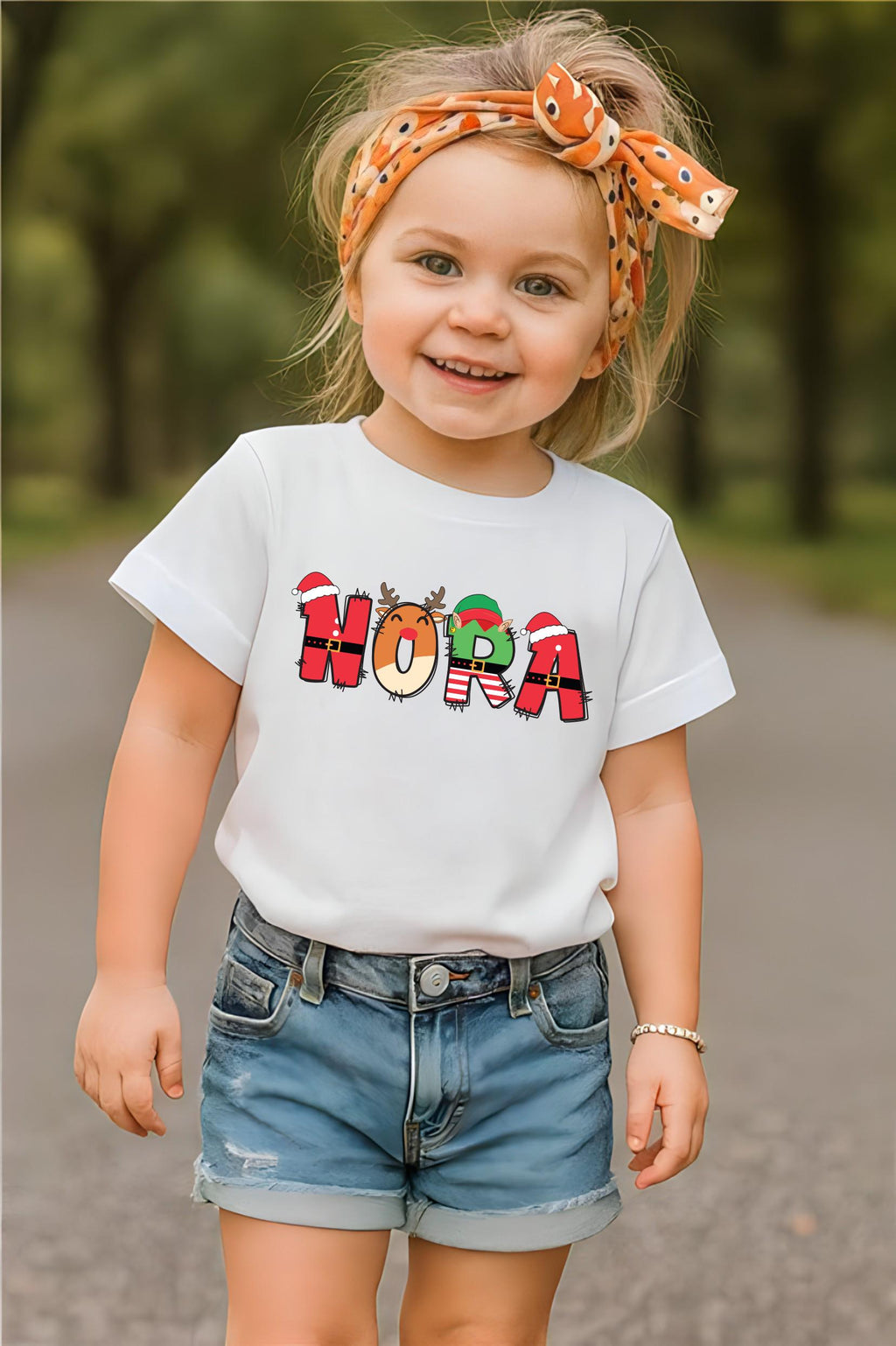 Custom Christmas Kids Shirt, Personalized Christmas Name Shirt, Toddler Christmas Tee