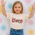 Custom Christmas Kids Shirt, Personalized Christmas Name Shirt, Toddler Christmas Tee