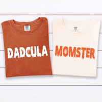 Halloween Family Shirt, Halloween Family Matching Shirt, Momster Dadcula Tee