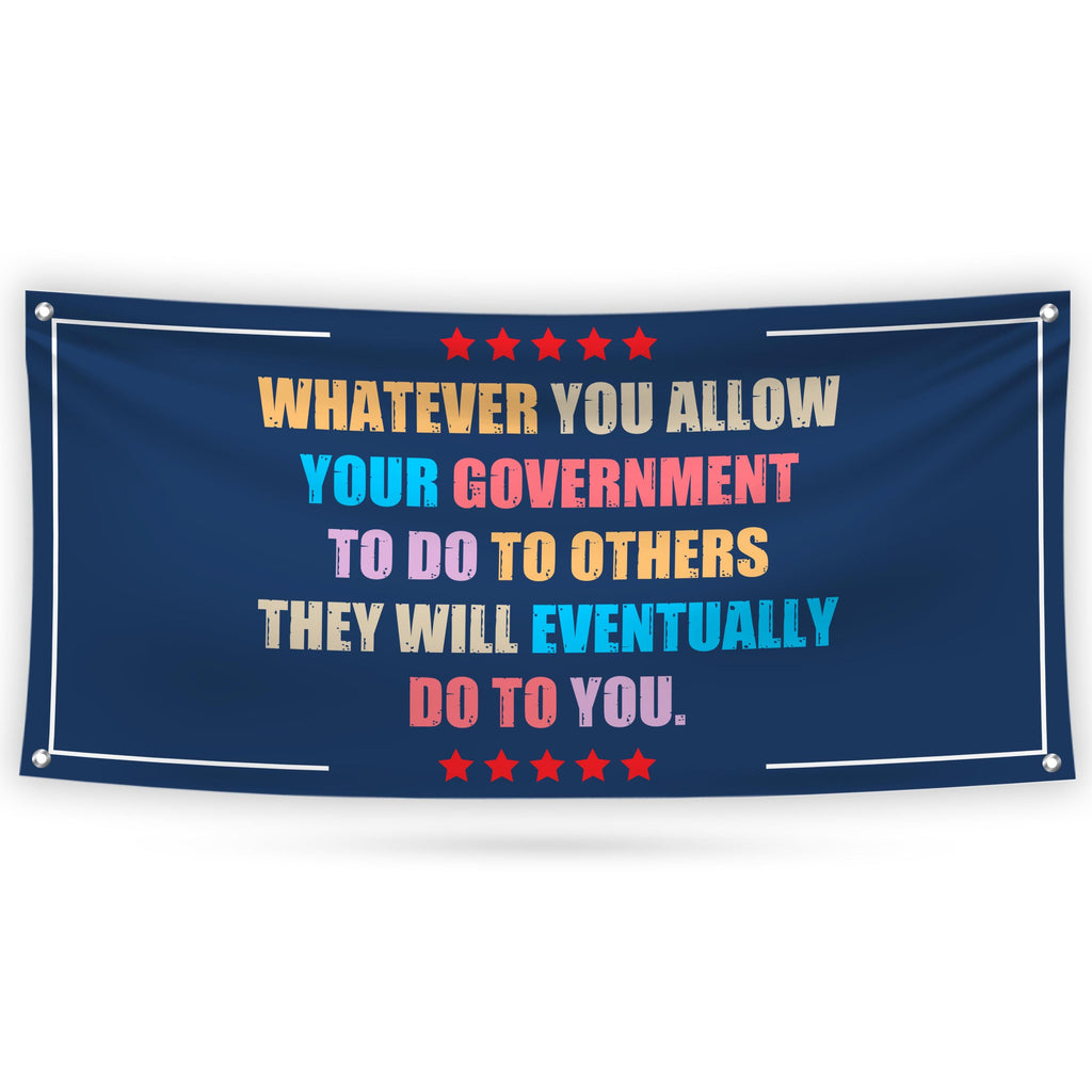 Abolish ICE Banner Sign, Stop Deportations Political Sign, Reproductive Justice, Human Rights Vinyl Banner with Metal Grommets