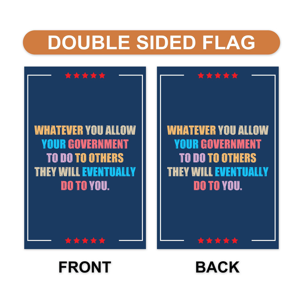 Abolish ICE Garden Flag, 12x18 Inch Double Sided, Democracy Not Oligarchy, Anti-Trump Flag, Resist Racism, Resist Fascism