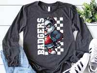 Custom School Spirit Long Sleeve Shirt, Personalized Mascot Shirt, School Spirit Wear Tee