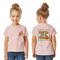 Personalized Pumpkin Patch Crew Shirt, Kids Fall Outfit Shirt, Thanksgiving Shirt, Pumpkin Pie Shirt, Toddler Cute Pumpkin Shirt, Front Back
