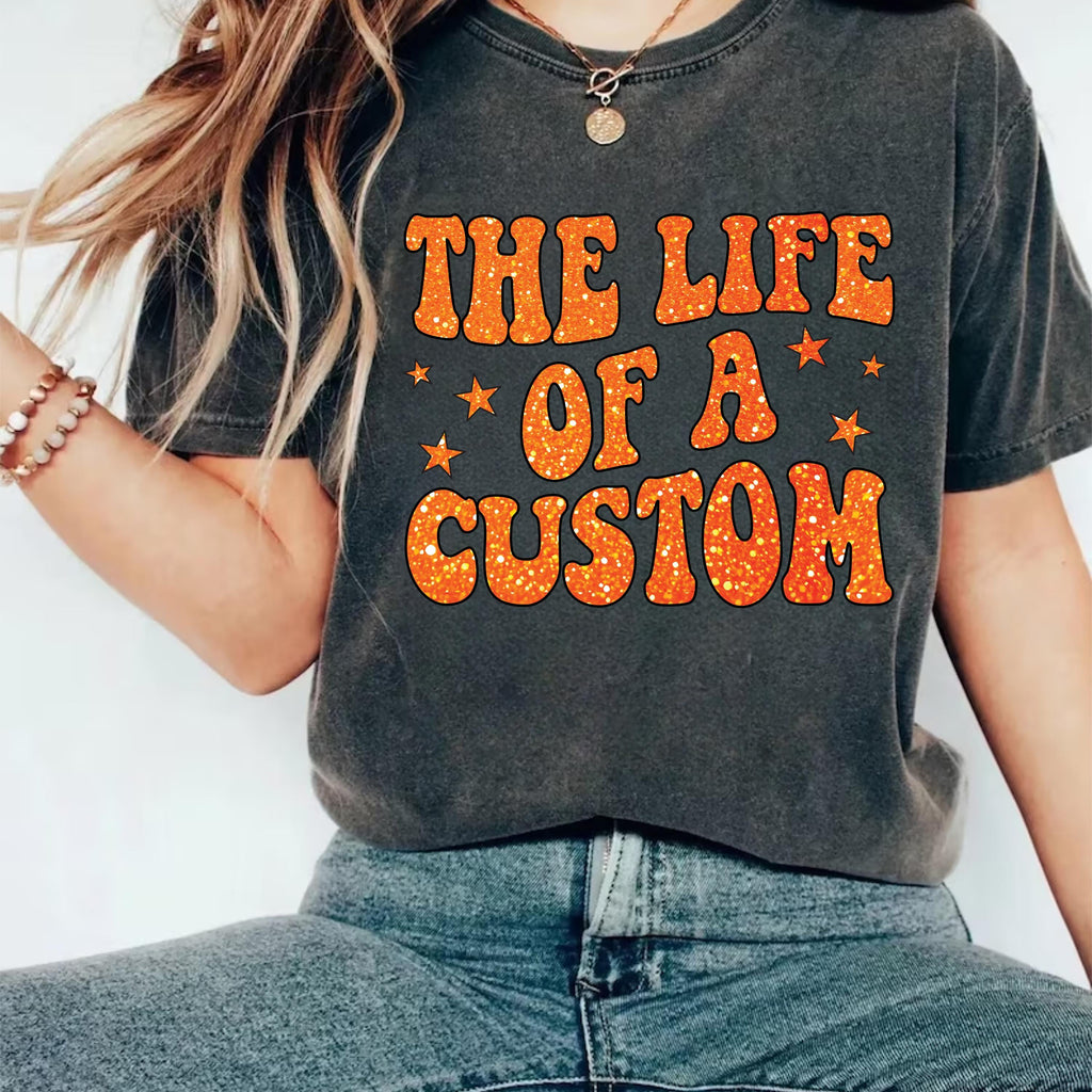 The Life of a Custom Shirt, In My Showgirl Era Shirt, Personalized Showgirl Era Tee, Gift for Her Shirt, Custom Eras Shirt