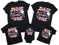 Custom Halloween Birthday Shirt, Personalized Ghoul Kids Shirt, Dad Mom of the Spooky One Tee