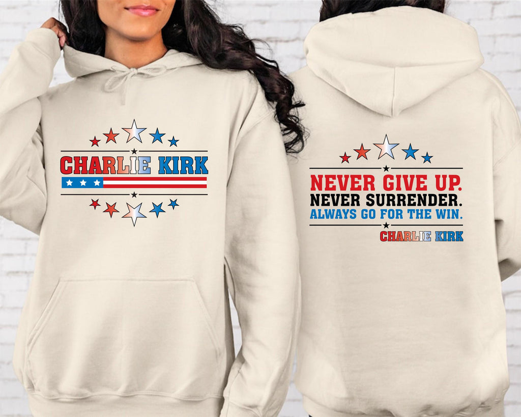 Justice for Charlie Shirt, A True Patriot Charlie Kirk Shirt, Charlie Kirk Is My Hero Tee, Charlie Kirk Freedom Shirt, Front Back