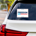 Justice for Charlie Vinyl Sticker, A True Patriot Charlie Kirk, Charlie Kirk Freedom, Charlie Kirk Is My Hero Bumper Sticker, 6