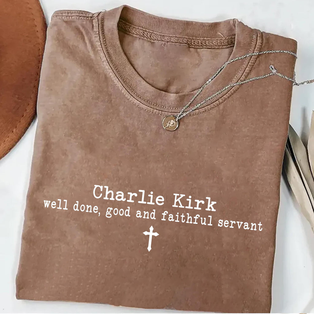 Justice for Charlie Shirt, A True Patriot Charlie Kirk Shirt, Charlie Kirk Is My Hero Tee