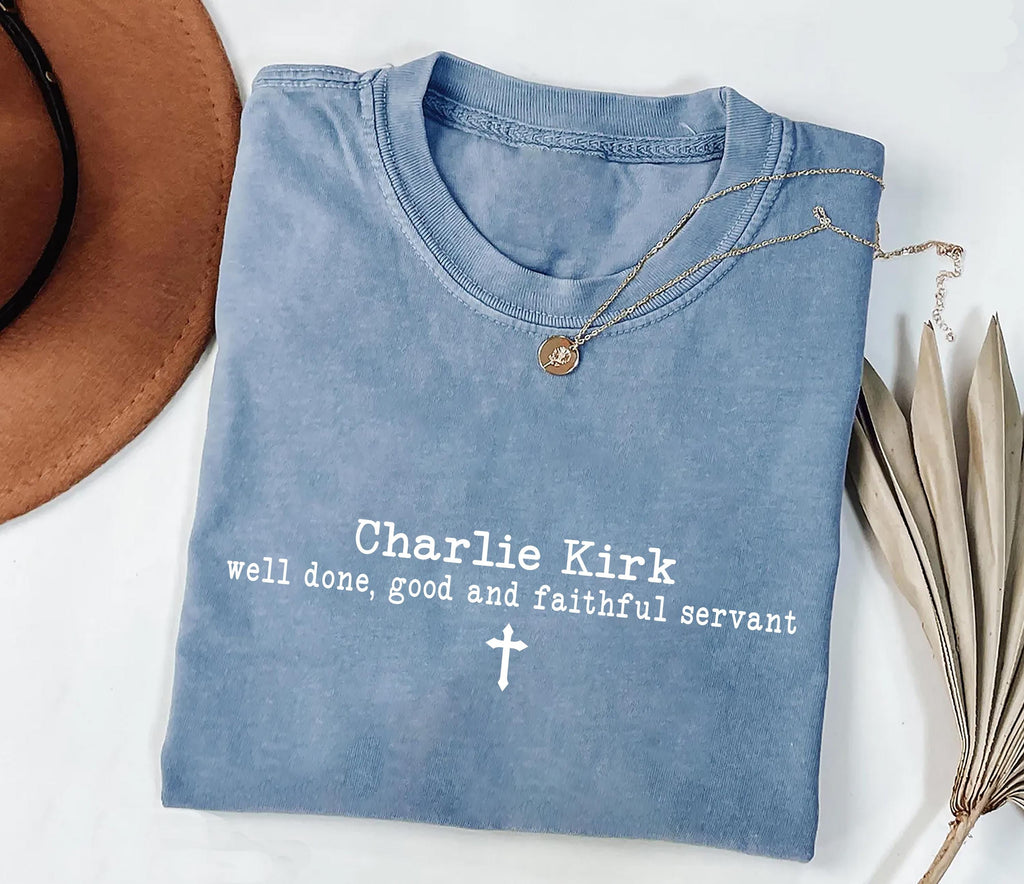 Justice for Charlie Shirt, A True Patriot Charlie Kirk Shirt, Charlie Kirk Is My Hero Tee