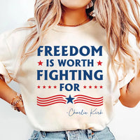 Justice for Charlie Shirt, A True Patriot Charlie Kirk Shirt, Charlie Kirk Is My Hero Tee