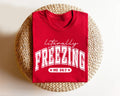 Literally Freezing Shirt, Always Cold Winter Shirt, Christmas Season Tee