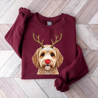 Christmas Dog Sweatshirt, Dog Owner Christmas Gift Shirt, Christmas Sweatshirt