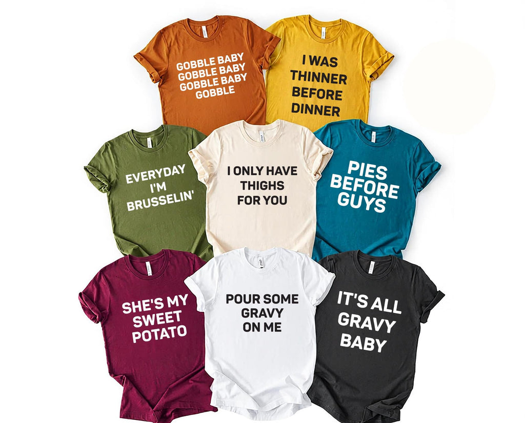 Family Thanksgiving Shirt, Funny Thanksgiving Party Shirt, Matching Thanksgiving Tee