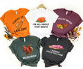 Thanksgiving Family Dinner Shirt, Thanksgiving Puns Shirt, Thanksgiving Foods Group Tee