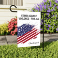 Justice for Charlie Garden Flag, A True Patriot Charlie Kirk Yard Flag, Charlie Kirk Is My Hero Outdoor Flag, Charlie Kirk Freedom Flag