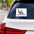 Justice for Charlie Vinyl Sticker, A True Patriot Charlie Kirk, Charlie Kirk Freedom, Charlie Kirk Is My Hero Bumper Sticker, 6 
