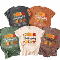 Thanksgiving Family Matching Shirt 2025, Fall Holiday Shirt, Family Outfit, Autumn Matching Tee
