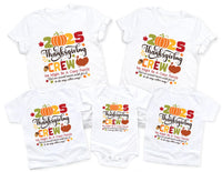 Thanksgiving Family Matching Shirt 2025, Fall Holiday Shirt, Family Outfit, Autumn Matching Tee
