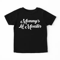 Girls Halloween Costume Shirt, Mommy's Lil Monster Baby Shirt, Toddler Girl Halloween Outfit