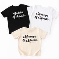 Girls Halloween Costume Shirt, Mommy's Lil Monster Baby Shirt, Toddler Girl Halloween Outfit