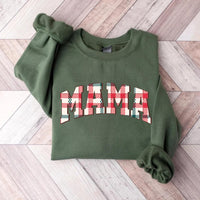 Custom Matching Family Christmas Sweatshirt, Holiday Family Shirt, Mom Dad Mini Christmas Sweatshirt