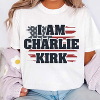 Justice for Charlie Shirt, A True Patriot Charlie Kirk Shirt, Charlie Kirk Is My Hero Tee
