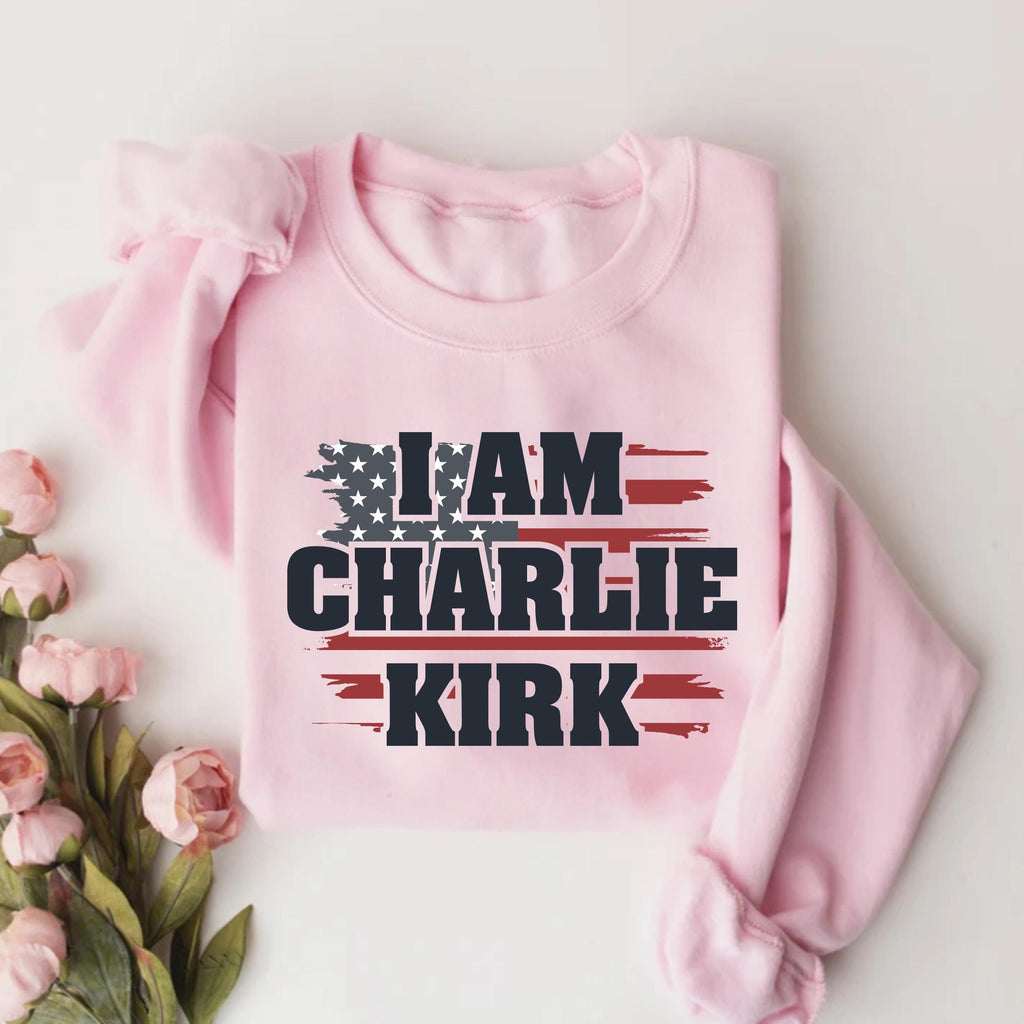 Justice for Charlie Sweatshirt, A True Patriot Charlie Kirk Shirt, Charlie Kirk Is My Hero Sweatshirt